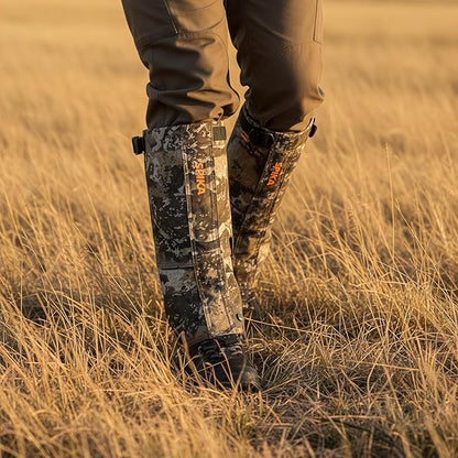 SPIKA Strike Snake Gaiters, Waterproof Snake Chaps for Hunting, Adjustable and Snake Resistent Leg Protective for Outdoors Hiking