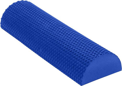 Bean Products High-Density EVA Foam Rollers | Deep Tissue Massager | Myofascial Release Textured Bumps | 18??Half Roller | Made in The USA