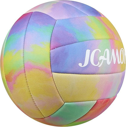 Volleyball Size 5 - Premium PU Leather, Ultra-Durable Soft to The Touch for Youth, Adults, Ideal for Indoor, Outdoor, Beach Sports Training