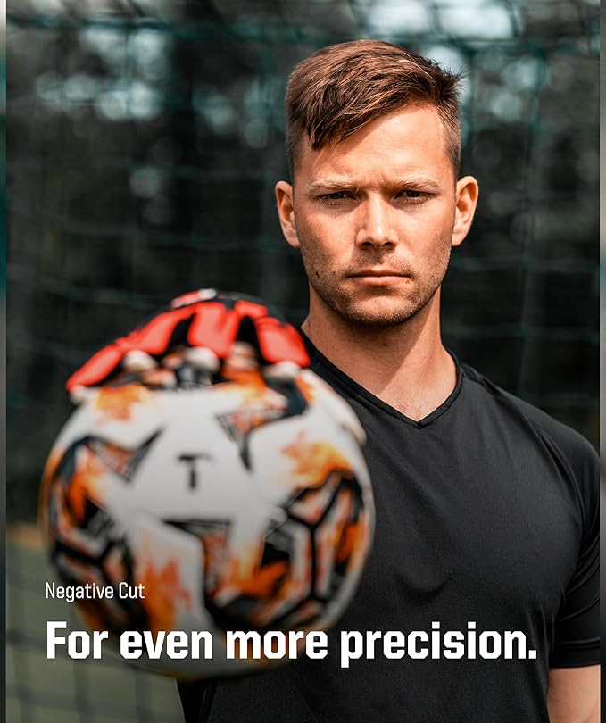 T1TAN Beast Goalkeeper Gloves - Without Finger Protection - Soccer Goalie Gloves Adult - Professional Goal Keeper Gloves for Youth, Men & Women - Size 6-11