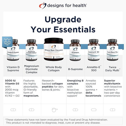 Designs for Health WheyCool - Grass Fed Whey Protein Powder Supplement with 22g Protein, May Support Athletes, Muscles + Energy - Non-GMO + Gluten-Free, Vanilla (30 Servings / 900g)