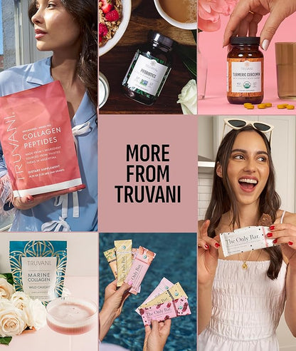 Truvani Vegan Pea Protein Powder | Vanilla Chai | 20g Organic Plant Based Protein | 1 Serving | Keto | Gluten & Dairy Free | Low Carb | No Added Sugar