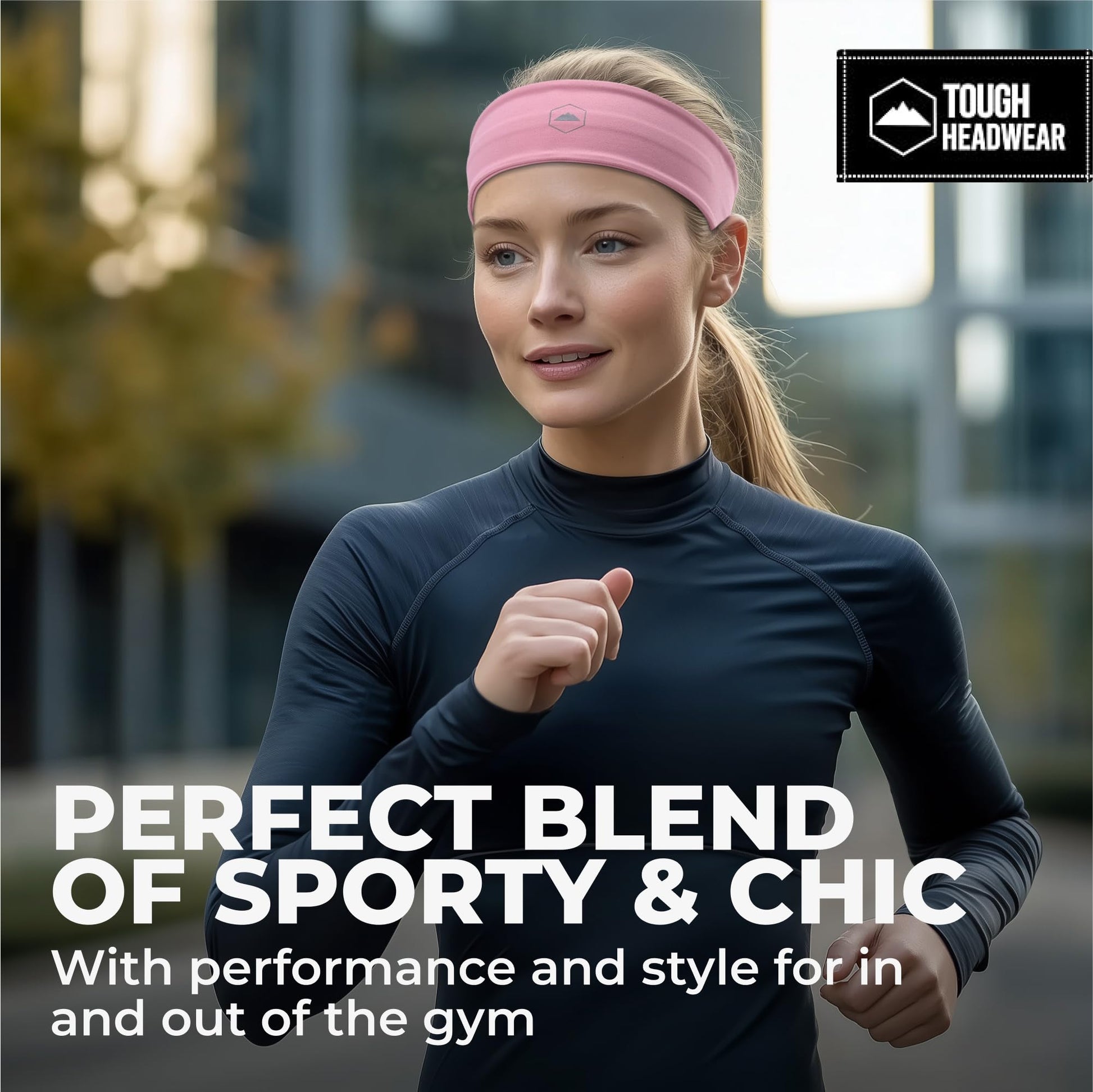 Mens Headband | Sweat Headbands for Men Working Out Running Sports Gym – Athletic Cycling Football