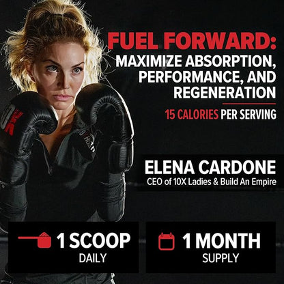 10X Health Amino Blend Pre Workout Powder for Men - Fruit Punch Flavor - EAA & BCAA Powder Amino Acids Supplement for Energy, Muscle Strength & Performance ??Pre and Post Workout - 30 Servings