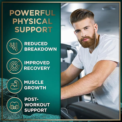 Essential Amino Acids Supplement ??3,000mg Leucine, Lysine, Isoleucine, Tryptophan Complete Complex - All 9 Best Amino Acids for Muscle Growth, Power, Recovery - 120 Vegan, Keto-Friendly BCAA Capsules