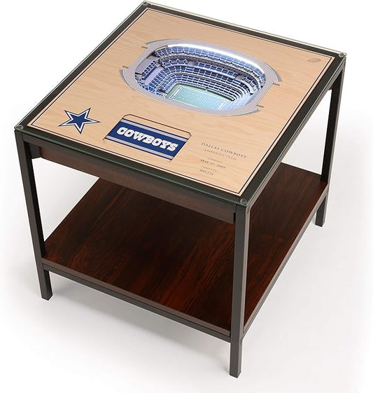 YouTheFan NFL 25-Layer StadiumViews Lighted End Table