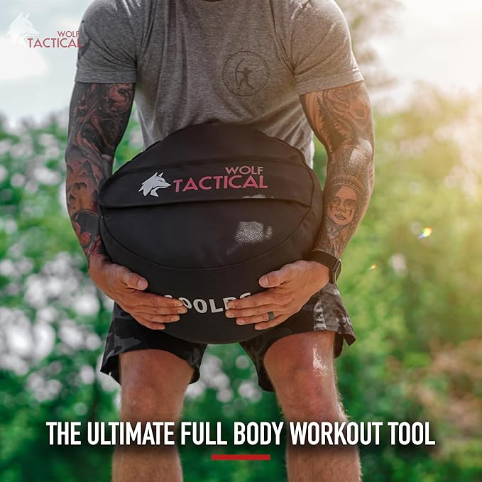 WOLF TACTICAL Sandbag Workout Bag Sand Bags for Weight Training Workout Sandbag Fitness Sand Bag