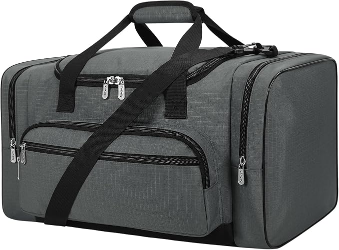 Sports Duffel Bag 20 inch for Travel Gym - Grey