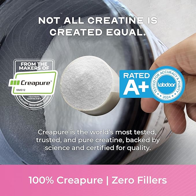 Muscle Feast Creapure Creatine Monohydrate Powder, Vegan Keto Friendly Gluten-Free Easy to Mix, Muscle Recovery Supplement, Creatine for Muscle Growth, Flavored Creatine, Natural Watermelon, 300g