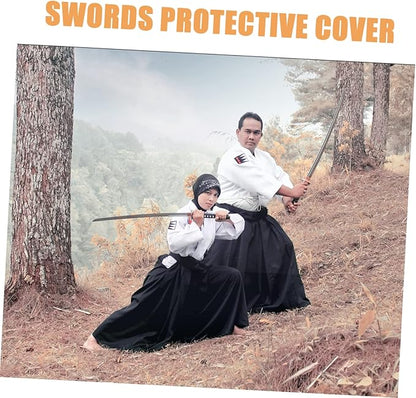 Sword Bag Handbag Storage Organizer Black Katana Black Carry on Suitcase Samurai Swords Carrying Case Cotton Tote Bags Shinai Carrying Case for Japanese Sword Swords Storage Bag