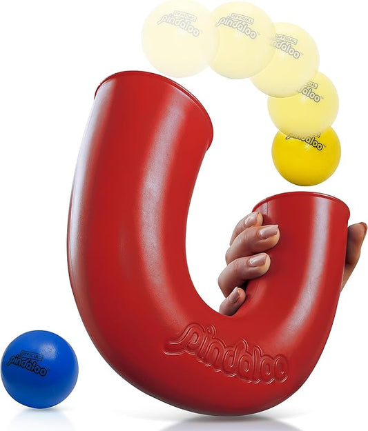 Original pindaloo Skill Game with 2 balls- Gifts for Kids and adults Indoor & Outdoor Games, Ball
