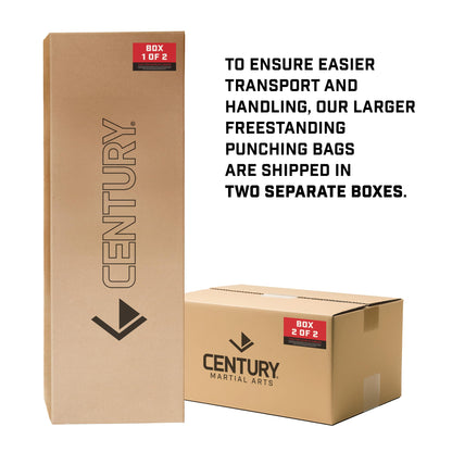Century Wavemaster XXL Freestanding Punching Bag with Base for Boxing, Kickboxing, and Martial Arts
