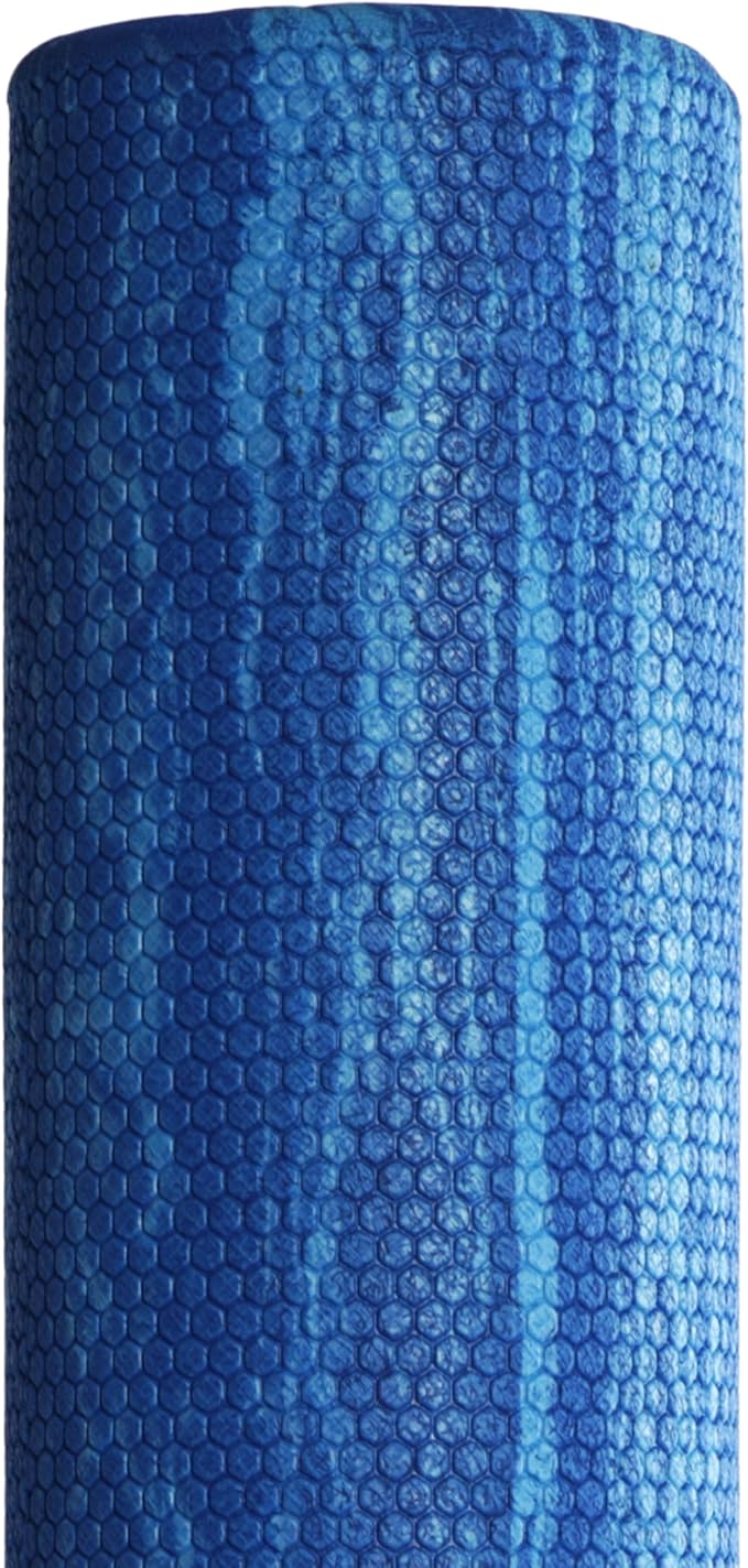 OPTP PRO-Roller Soft Density Foam Roller ??Low Density Soft Foam Roller for Physical Therapy, Pilates, Yoga Foam Roll Exercises, and Muscle Recovery - Blue 36" x 4"