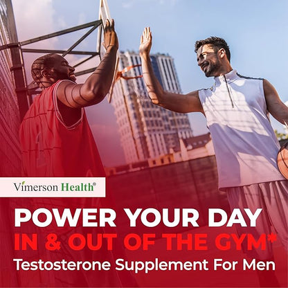 Testosterone Supplement For Men ??Tribulus Terrestris, Magnesium, Zinc, Tongkat Ali & Rhodiola Rosea Supplement ??Muscle Builder, Libido Support & B6 Vitamins for Men with DHEA 100mg ??30 Capsules