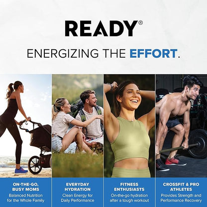 Ready® Protein Water ??20g Whey Protein Isolate, Zero Sugar, Low-Calorie Sports Drink for Hydration & Recovery ??Electrolytes, Essential Amino Acids ??Pink Grapefruit, 16.9 fl oz Bottles (12-Pack)