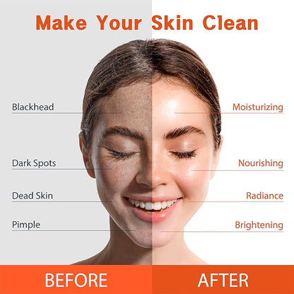 Purederm Vegan Vitamin Sheet Masks (12 Packs) ??Facial Sheet Mask for Brightening & radiance Treatment