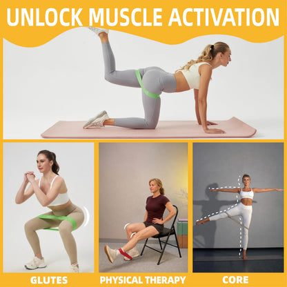 Dawnstride 6-Level Resistance Loop Bands Up to 55LBS for PT & Strength