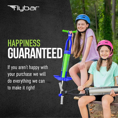 Flybar Master Pogo Stick for Kids Ages 9+, 80–160 lbs – Easy Grip Handles – Active Exercise Toy for Tweens & Teens – Outdoor Toy with Non-Slip Foot Pegs for Boys and Girls – No Assembly Needed