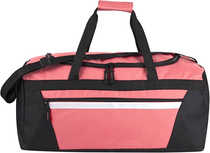 40 Liter, 22 Inch Reflective Duffle Bag with Shoulder Strap for Men, Women, Travel