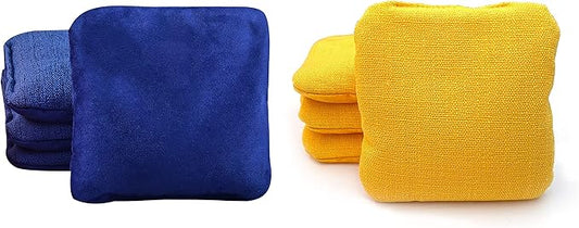 Professional Dual Sided Cornhole Bags- 16 oz 6x6 w/Premium Resin Fill - Official Tournament