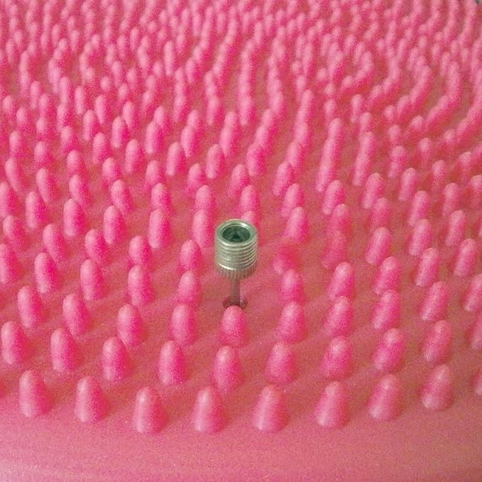 AppleRound Inflated Wobble Cushion with Hand Pump, Air Stability Board (Extra Thick), Core Balance Disc for Adults, Sensory Wiggle Seat for Kids, Flexible Seating for All Age, 13.5in / 34cm Diameter