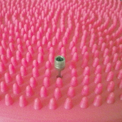 AppleRound Inflated Wobble Cushion with Hand Pump, Air Stability Board (Extra Thick), Core Balance Disc for Adults, Sensory Wiggle Seat for Kids, Flexible Seating for All Age, 13.5in / 34cm Diameter