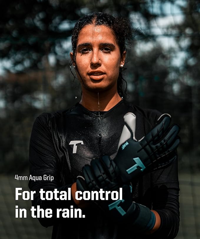 T1TAN Beast Goalkeeper Gloves - Without Finger Protection - Soccer Goalie Gloves Adult - Professional Goal Keeper Gloves for Youth, Men & Women - Size 6-11