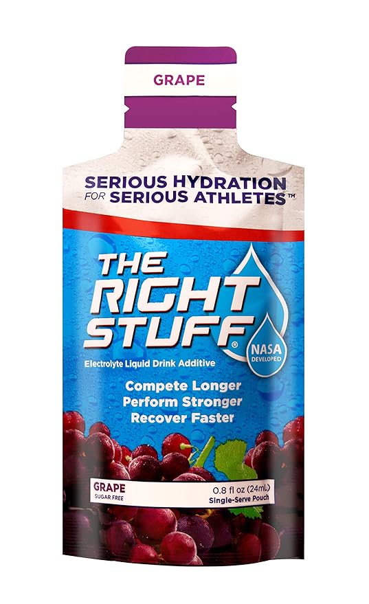 The Right Stuff Electrolyte Drink Concentrate - 3-Pouch Box - Grape