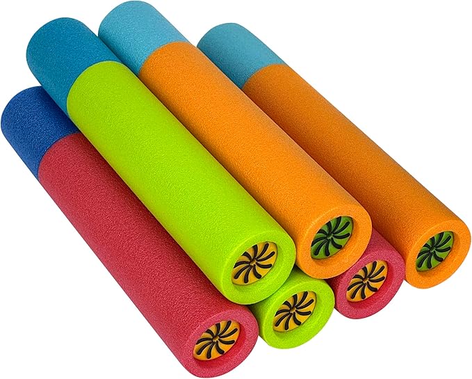 6-Pack Water Blaster Set, Multicolor
