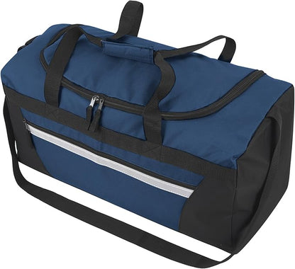 40 Liter, 22 Inch Reflective Duffle Bag with Shoulder Strap for Men, Women, Travel