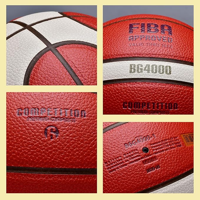Training Soft Touch Rubber and Faux Leather Fighting Basketball, High Bounce Indoor Outdoor Basketball Gift