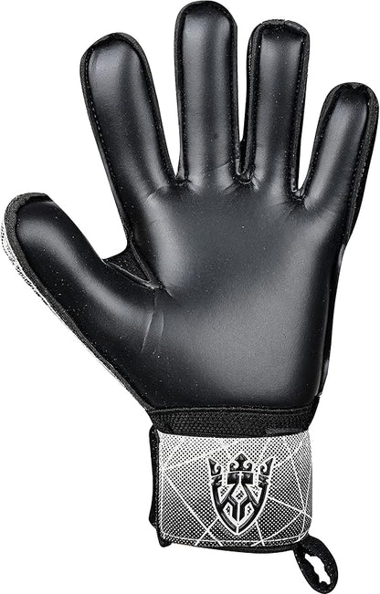 Soccer Goalie Goalkeeper Gloves for Kids Boys Youth & Adult,Latex Strong Grip Palms with Removable Finger Spines Protection Children Football Gloves for Training/Match(Sizes 5-10,6 Styles)