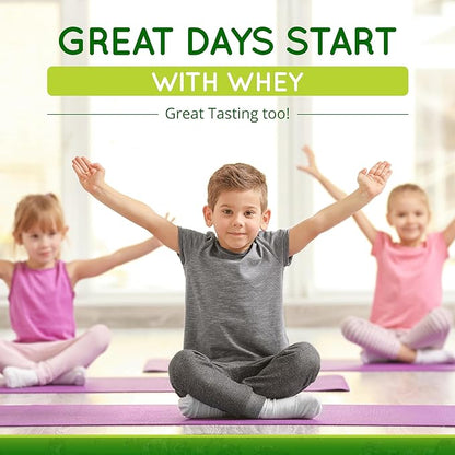 Grass-Fed Whey Protein Powder for Immune Vitality, Natural Cocoa 2.5lbs (56 Servings), 15g Protein Per Serve, Vital Whey, Clean Holistic, Wellness Nutrition