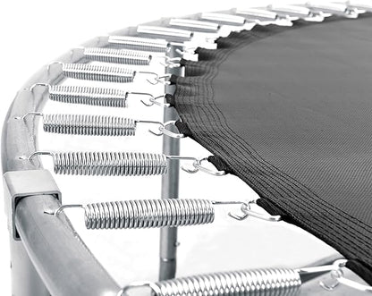 1320 LBS 14FT Outdoor Trampoline, Trampolines with Basketball Hoop & Safety Enclosure Net -ASTM Approved, Backyard Trampoline, Recreational Heavy-Duty Trampoline for Adult