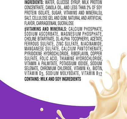 BOOST Women Balanced Nutritional Drink, Very Vanilla, 8 fl oz (Pack of 24)