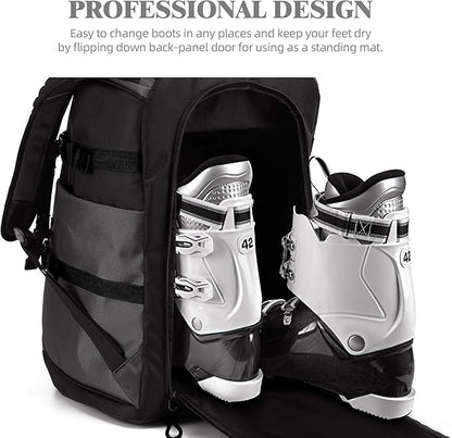 Ski/Snowboard Boot Bag/Skating Bag | Excellent for Store and Transport Gear, Jacket, Helmet, Goggles, Gloves & Accessories