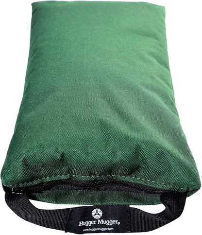 Hugger Mugger 10lb Yoga Sandbag - Adds Weight to Your Poses, Zipper Cover, Sturdy Handle, Silica Sand Filling, Durable Material