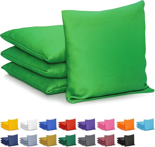 GoSports Classic Cornhole Bean Bags Set of 4-16 Colors Available - Regulation All Weather, Mix and