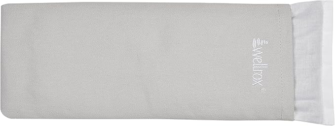 Weighted Eye Pillow - Flaxseeds & Lavender Eye Pillow Weighted for Restorative Yoga, Meditation & Stress Relief (Natural, Scented)