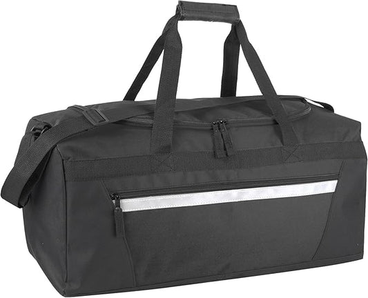 40 Liter, 22 Inch Reflective Duffle Bag with Shoulder Strap for Men, Women, Travel