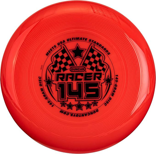 Duncan Racer 145G Weighted Flying Disc - Ultimate Disc for Junior Division, Best for Beach and