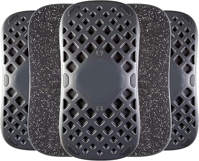 FluidStance Adult Balance Board for Standing Desk - Anti Fatigue USA Made 360 Degree Rocker Wobble Board as Exercise Equipment to Increase Focus & Movement - Sustainable Anti-Slip Plane Standing Board