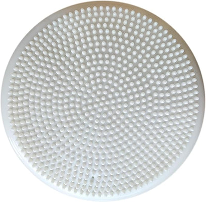 AppleRound Inflated Wobble Cushion with Hand Pump, Air Stability Board (Extra Thick), Core Balance Disc for Adults, Sensory Wiggle Seat for Kids, Flexible Seating for All Age, 13.5in / 34cm Diameter