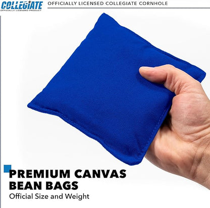 2' x 3' Solid Wood Cornhole Set with Direct Print HD Team Graphics – Great Gift for Any NCAA Fan! Bean Bag Toss Family Outdoor Games