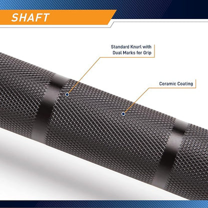 Steelbody IWF Standard 20kg and 15kg Olympic Weight Barbell Multiple Colors Available