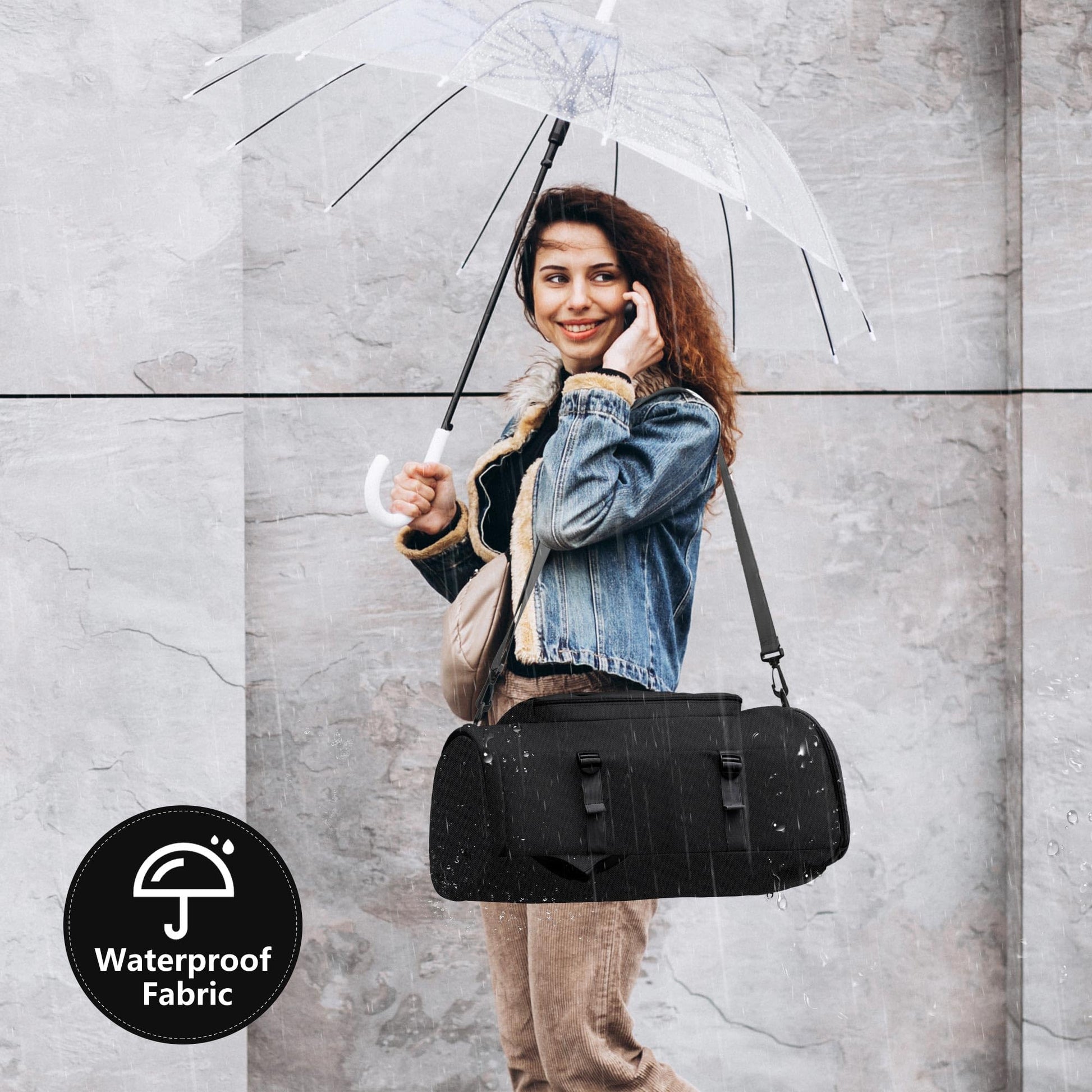 MIYCOO Gym Bag with Shoes Compartment, Duffle Bag, Backpack with Wet Pocket