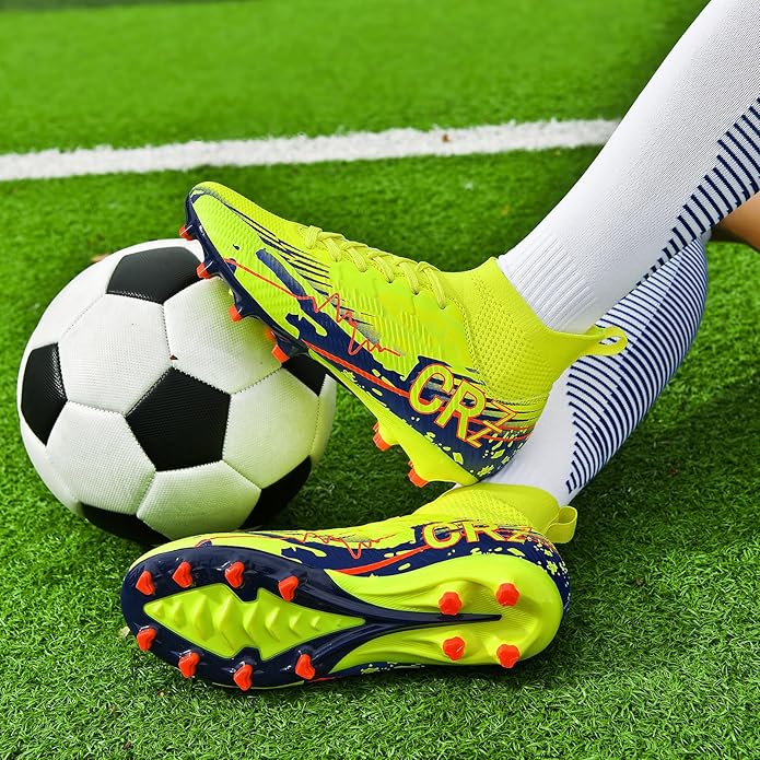 Soccer Cleats for Mens Womens Indoor Turf Soccer Shoes Youth AG TF Training Football Boots Unisex