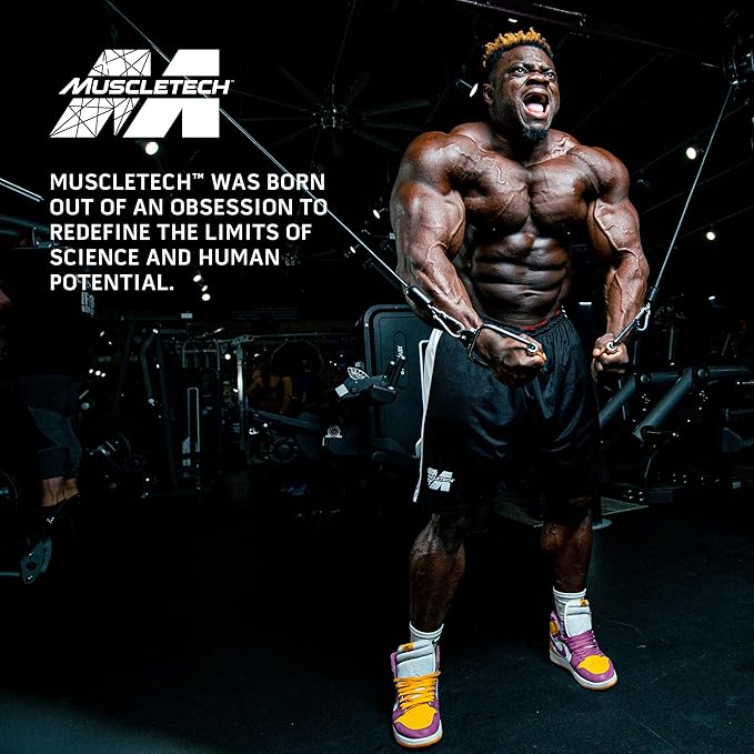 Muscletech High-Protein Mass Gainer (Triple Chocolate Brownie, 6LB) - Mass Tech Extreme 2000 Mass Gainer Protein Powder Supplement - Weight Gainer for Increase Muscle, Enhanced Recovery & Strength