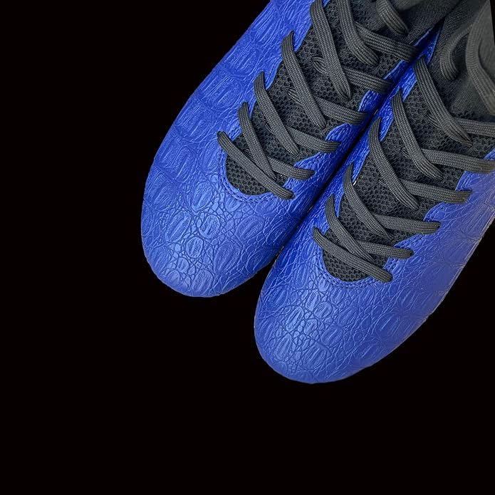 Soccer Cleats High-Top Outdoor Non-Slip Football Shoes Protection Lightweight for Firm Ground Training Breathable Fit (Size 6-13)