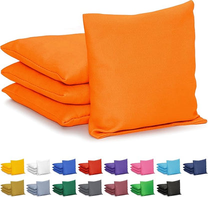 GoSports Classic Cornhole Bean Bags Set of 4-16 Colors Available - Regulation All Weather, Mix and Match